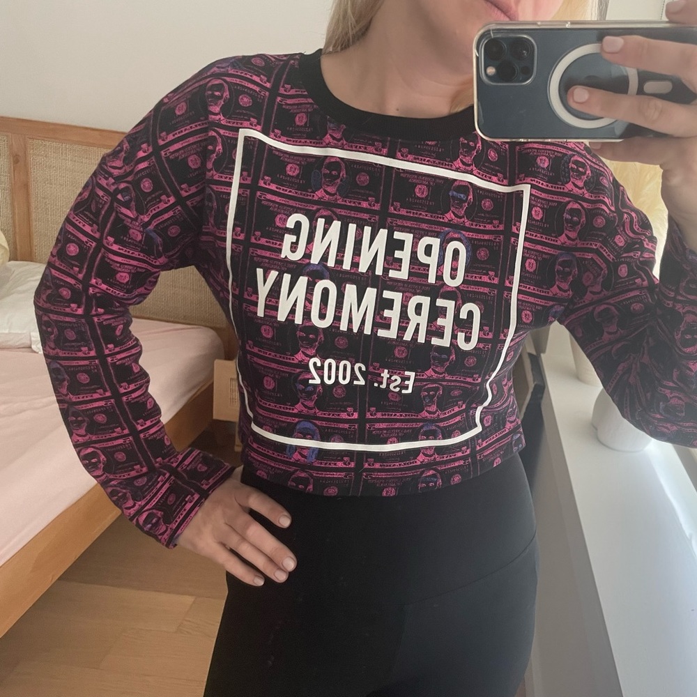 Opening ceremony crop top size small